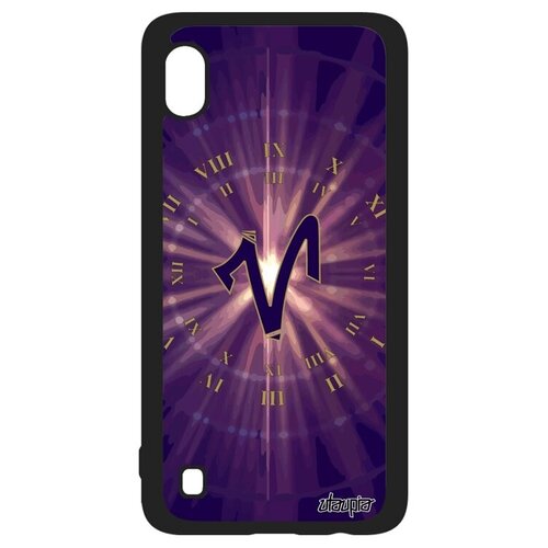 фото Противоударный чехол на смартфон // galaxy a10 // "гороскоп овен" планета астрологический, utaupia, фиолетовый