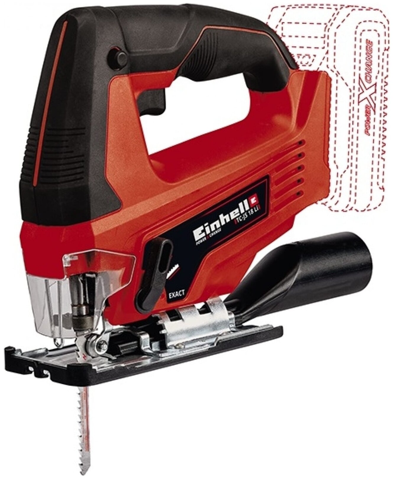 лобзик аккумуляторный EINHELL TC-JS 18 Li-Solo без аккумулятора POWER X-CHANGE