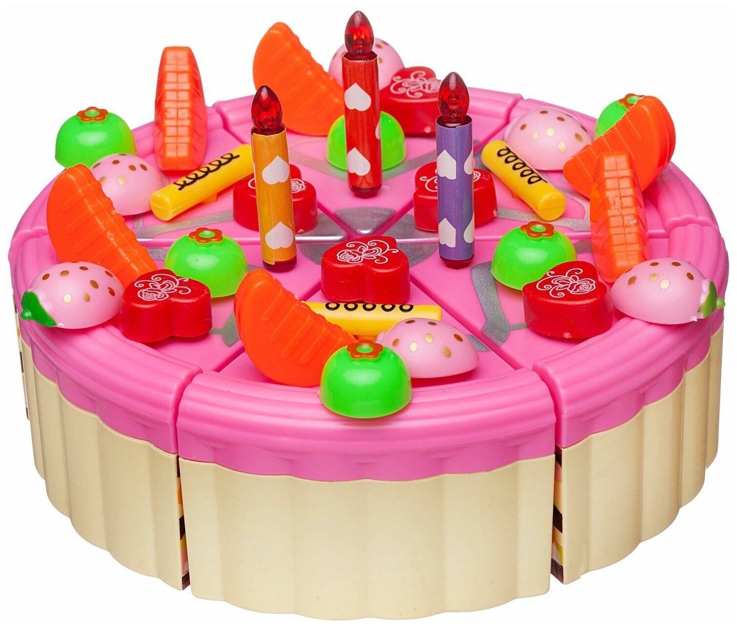 Торт фруктовый в наборе с аксессуарами ABtoys - фото №6