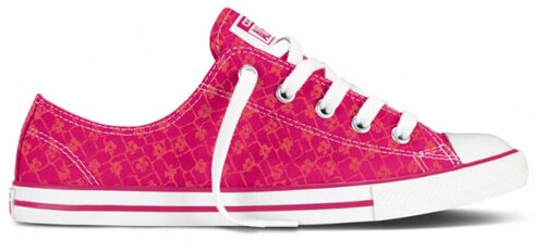 Кеды Converse Chuck Taylor All Star, демисезонные, размер 35.5, розовый, мультиколор