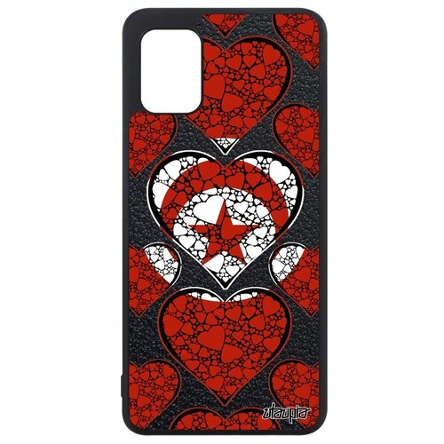 фото Противоударный чехол для // galaxy a31 // "флаг туниса с сердцем" дизайн любовь, utaupia, цветной