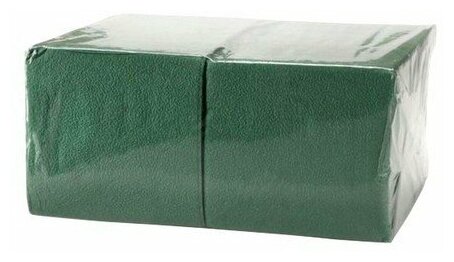 Салфетка БигПак зеленая 24х24 см (15 упак. по 400 шт. в уп.)