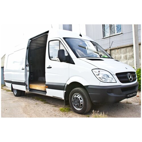 Накладка на порог боковой двери Mercedes- Benz Sprinter 2006-2013 