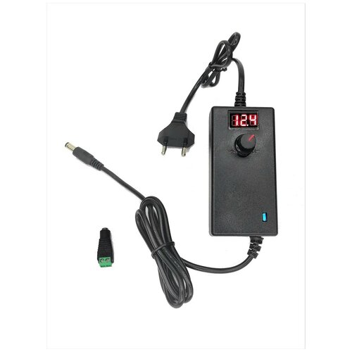 Блок питания адаптер регулируемый ELfoC DMD-1220 (CT) 110-240В / 3-12В DC (2А) 24 Вт