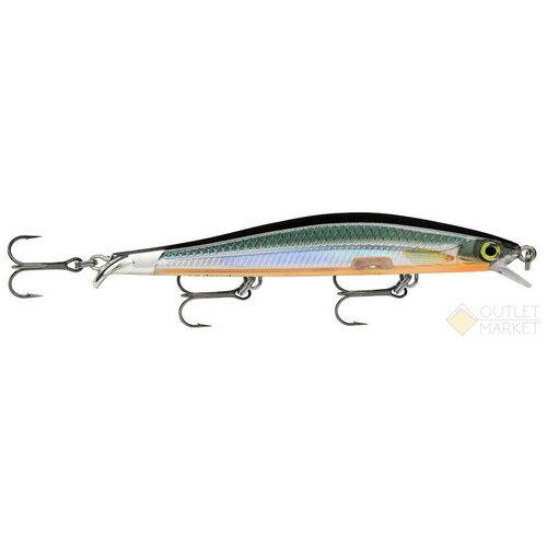 gammarus amphipod black nickel 12 Воблер RAPALA RipStop Deep 12 /HLW