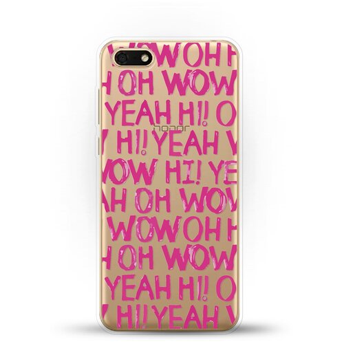 фото Силиконовый чехол oh yeah на huawei y5 prime (2018) andy & paul