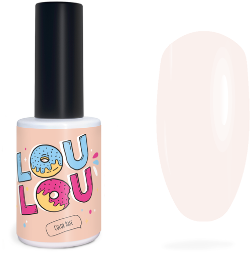 LOU LOU Базовое покрытие Color Base 2 в 1, №1, 10 мл, 60 г