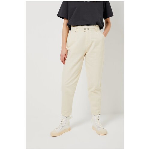 фото Брюки sela, размер s, молочный