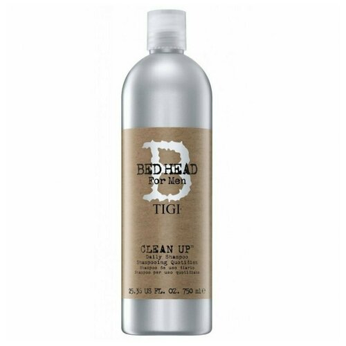 TIGI, Bed Head For Men Clean Up Daily Shampoo, шампунь для ежедневного примения , 750 мл