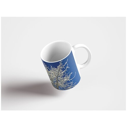 фото Кружка "зима, снег, солнце 320 мл. белая" lotsprints