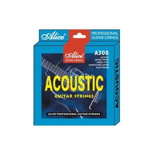фото Струны для акустической гитары alice a308-sl