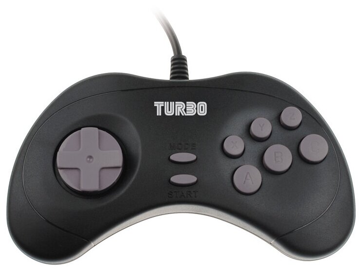Джойстик черный 16-bit Turbo от "New Game