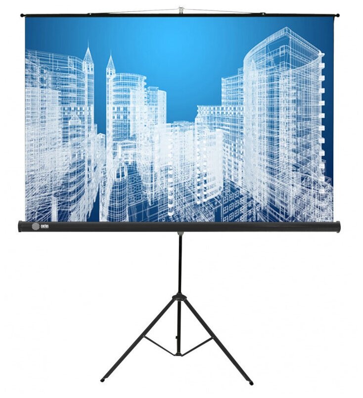 Экран рулонный Cactus Triscreen CS-PST-104x186