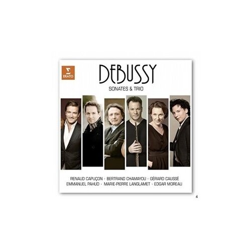 Компакт-Диски, ERATO, PAHUD, EMMANUEL / CAPUCON, RENAUD / CHAMAYOU, BERTRAND / MOREAU, EDGAR - Sonatas And Trio (CD)