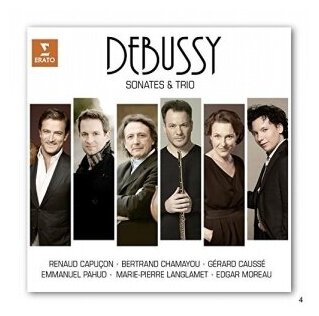 Компакт-Диски, ERATO, PAHUD, EMMANUEL / CAPUCON, RENAUD / CHAMAYOU, BERTRAND / MOREAU, EDGAR - Sonatas And Trio (CD)
