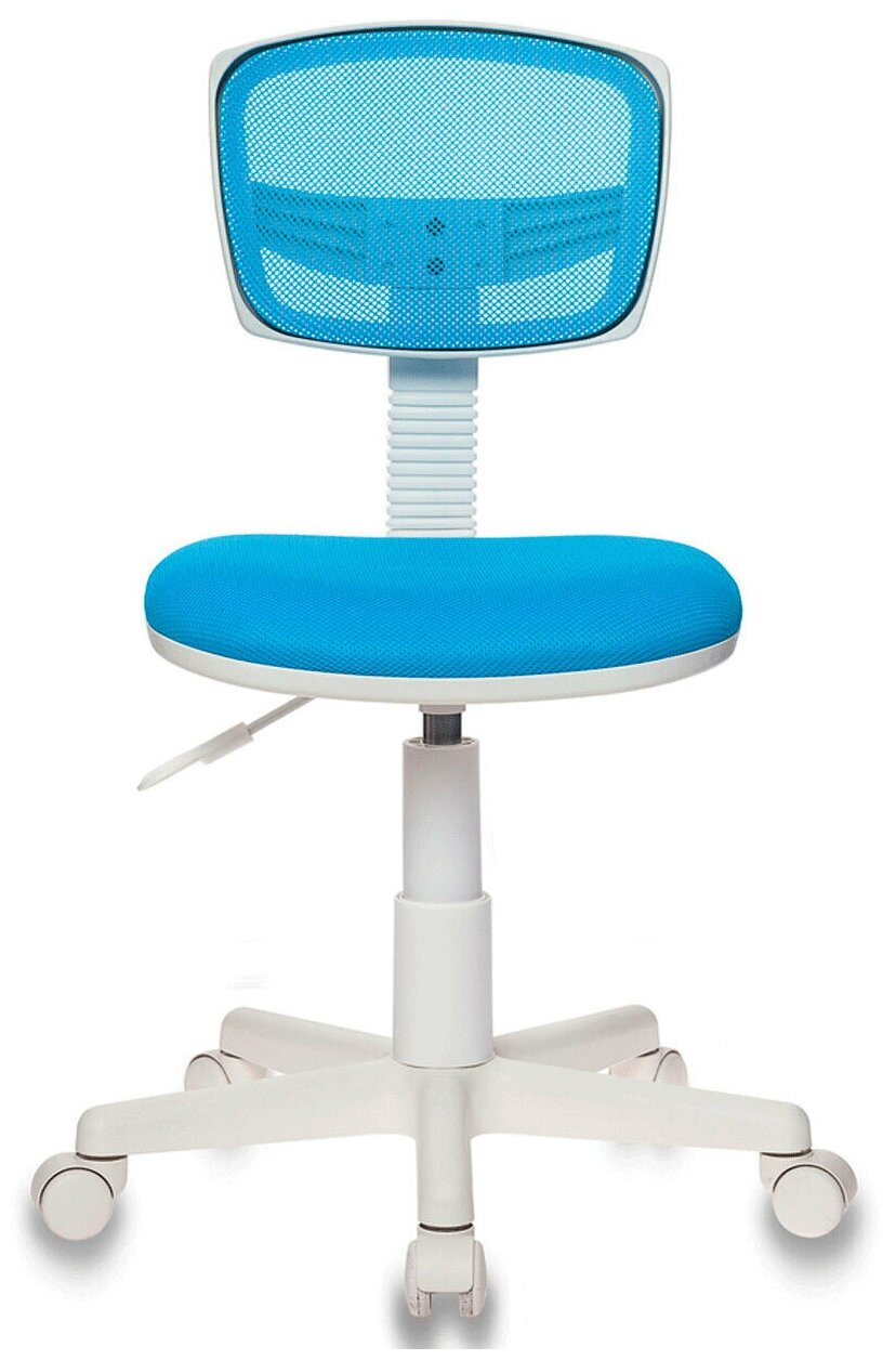 Детское компьютерное кресло Чип TW-55 Светло голубой - фотография № 2