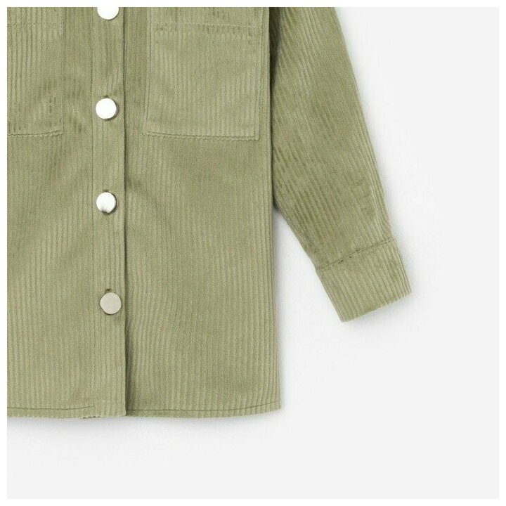 Комплект одежды Kaftan, брюки, повседневный стиль, размер 128, зеленый - фотография № 3