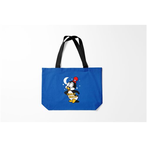 фото Сумка-шоппер / 46х35 см / птицы / пингвины трали вали burnettie