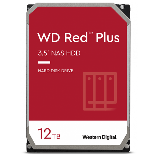 Жесткий диск SATA 12TB 6GB/S 256MB RED WD120EFBX WDC