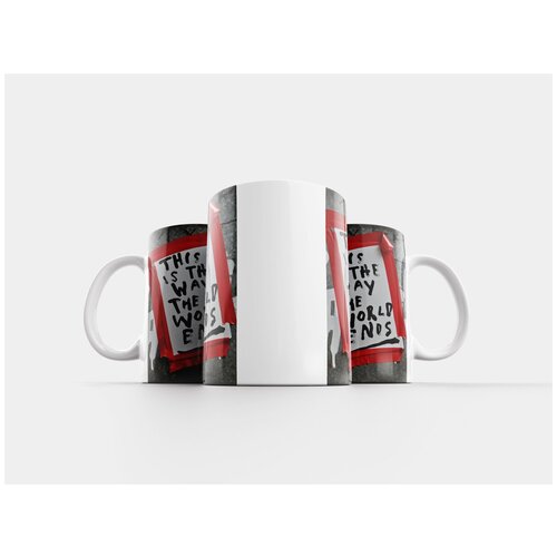 фото Кружка "дюссельдорф, уличное искусство, граффити" 320 мл lotsprints