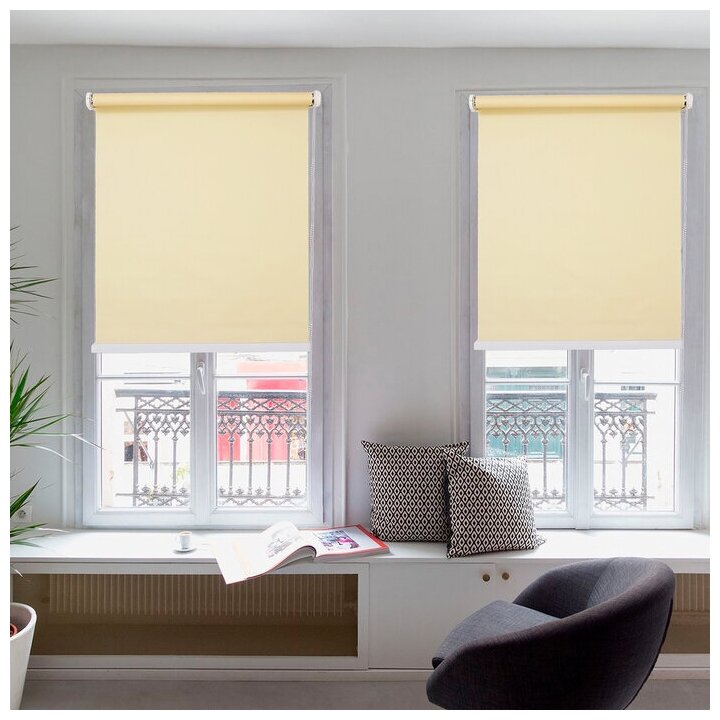 Римские шторы места крепления — купить по низкой цене на Яндекс Маркете