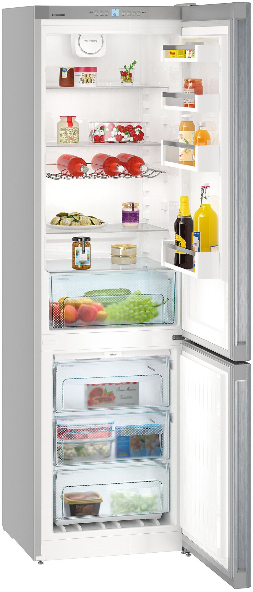 Двухкамерный холодильник Liebherr CNPel 4813-23 - фотография № 4