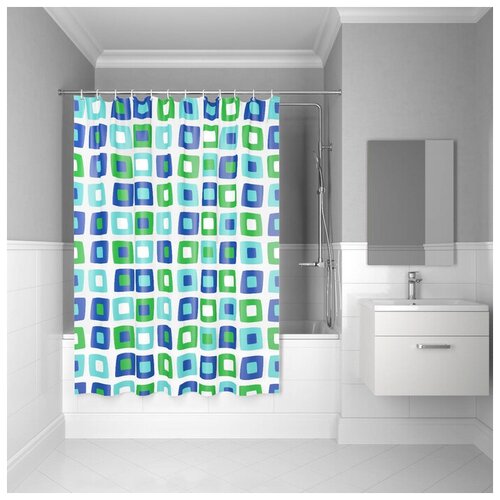 фото Штора для ванной 180*180 см (peva) "iddis" p32pv11i11