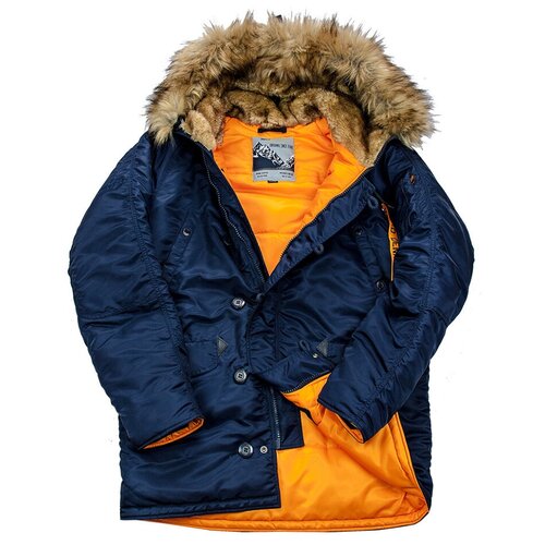 Nord Denali Куртка Nord Denali N-3B Husky (replica blue/orange), 3XL (РОС 58)