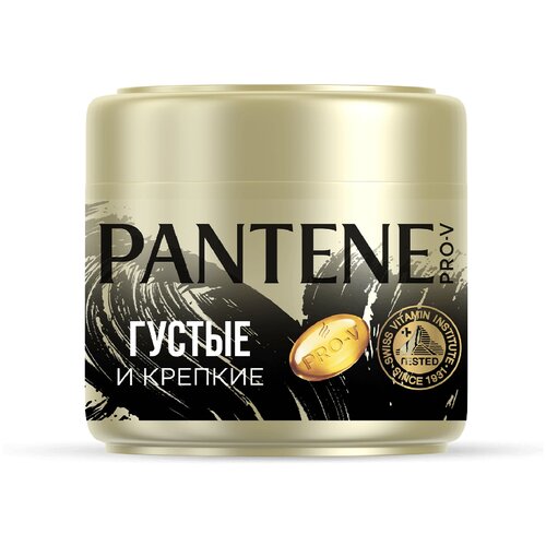 PANTENE Pro-V Маска для волос Густые и крепкие Защита кератина / для тонких и ослабленных волос / Пантин / 300мл