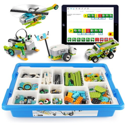 Новый Базовый набор wedo 2.0 с инструкциями по сборке / Развивающий конструктор Робототехника / совместим с лего