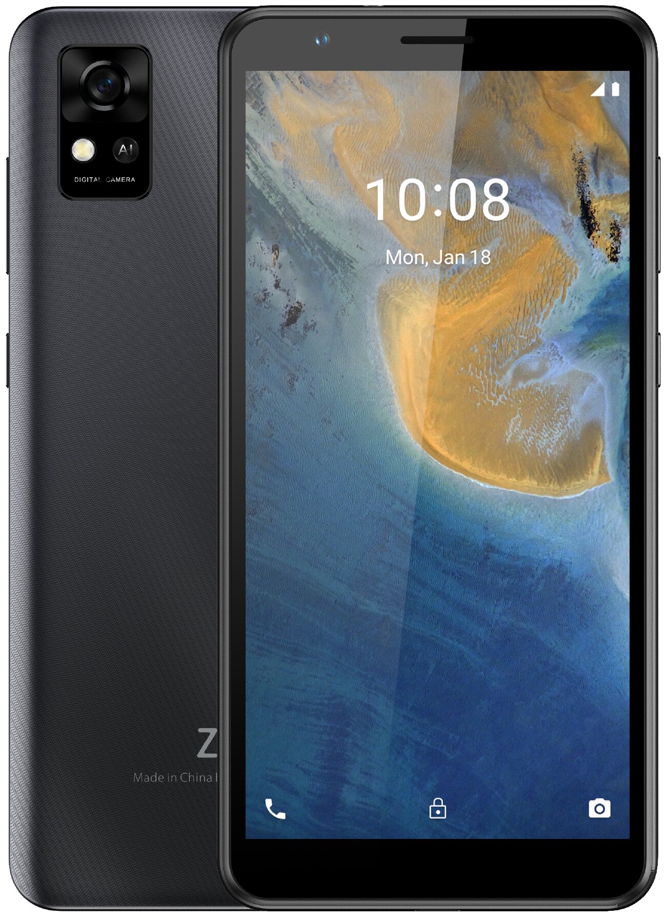 Смартфон ZTE Blade A31 2/32 ГБ, Dual nano SIM, серый