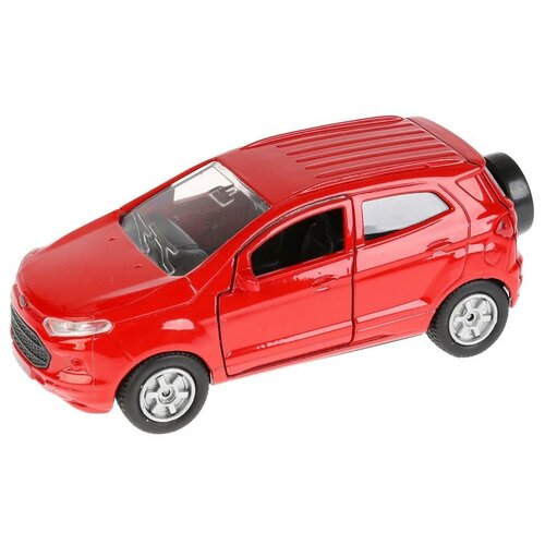 Модель машины Технопарк Ford Ecosport, красная, инерционная SB-18-21-N(R)-WB коврик в багажник для ford ecosport 2014 черный