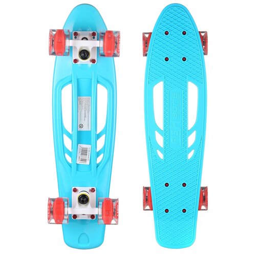 Пенни Борд Fish Skateboards 22 Blue LED