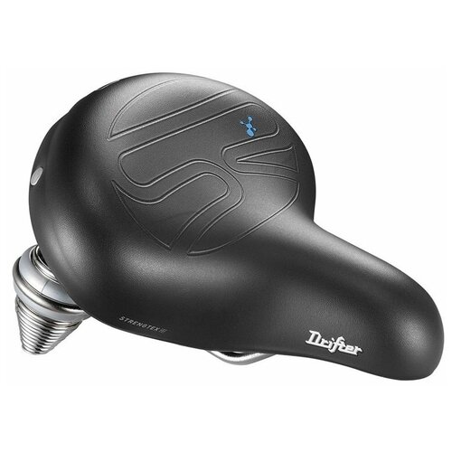 фото Седло велосипедное selle royal drifter medium, black, unisex, гелевое+пружины, 5167ud0a15301