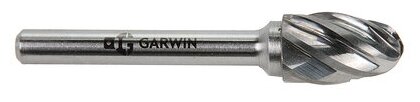 GARWIN INDUSTRIAL 900611-12*22*66 Борфреза овальная 12x22x66 VHM AL форма E (серия 900611)