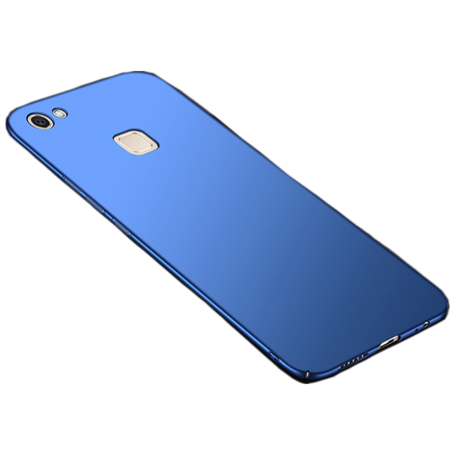 Задняя панель-крышка MyPads из прочного пластика с матовым противоскользящим покрытием для Vivo Y79 / Vivo V7 Plus / Vivo V7+ в синем цвете