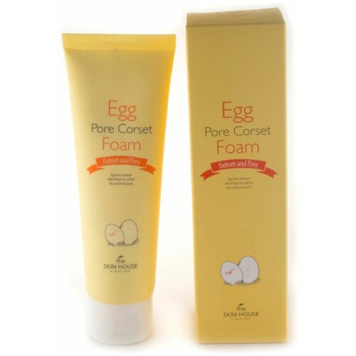 THE SKIN HOUSE Пенка для умывания THE SKIN HOUSE EGG PORE CORSET FOAM 150мл