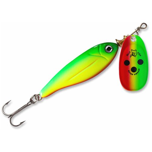 блесна blue fox minnow super vibrax bfmsv1 цвет gyr 5гр Блесна вращающаяся BLUE FOX Minnow Super Vibrax 3 /GYR