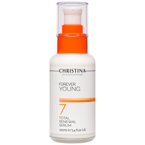 Christina Forever Young Total Renewal Serum Омолаживающая сыворотка для лица, шеи и декольте Тоталь (шаг 7), 100 мл christina forever young total renewal serum омолаживающая сыворотка для лица шеи и декольте тоталь шаг 7 30 мл