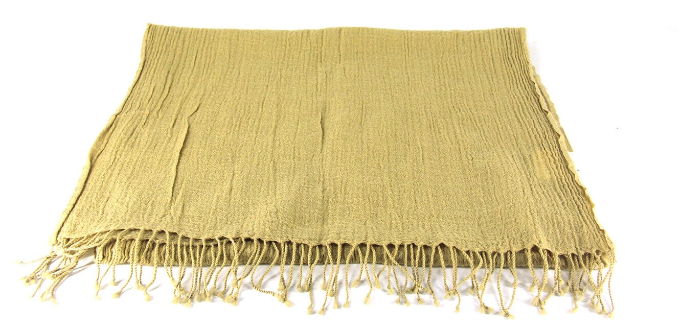 Шаль ПРЕЗЕНТ для женщин,170х55 см, бежевый — фото 1