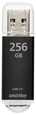 Флеш-накопитель USB 3.0/3.1 Gen1 Smartbuy 256 GB V-Cut Black (SB256GBVC-K3)