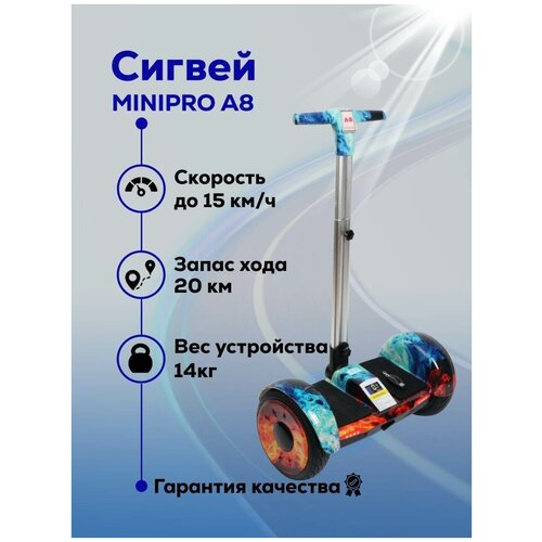 Сигвей MINIPRO A8 PRO - огонь и лёд