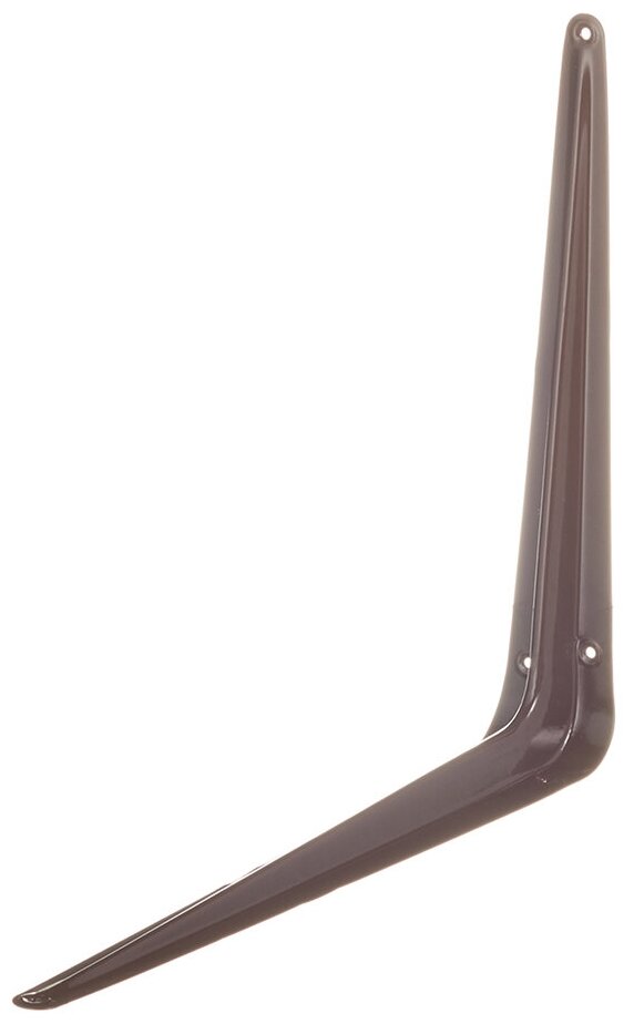 Консоль 300x350 мм коричневая - фотография № 1