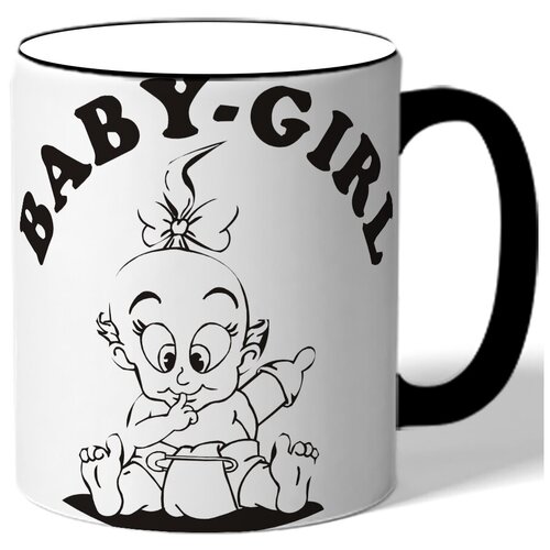 фото Кружка baby girl drabs