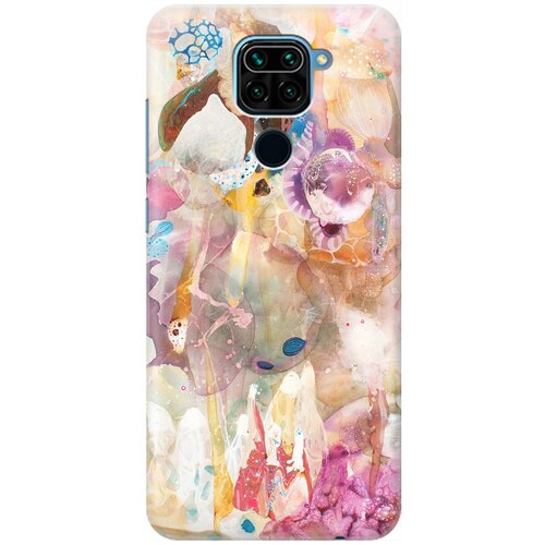 фото Re:pa накладка transparent для xiaomi redmi note 9 с принтом "радость весны"