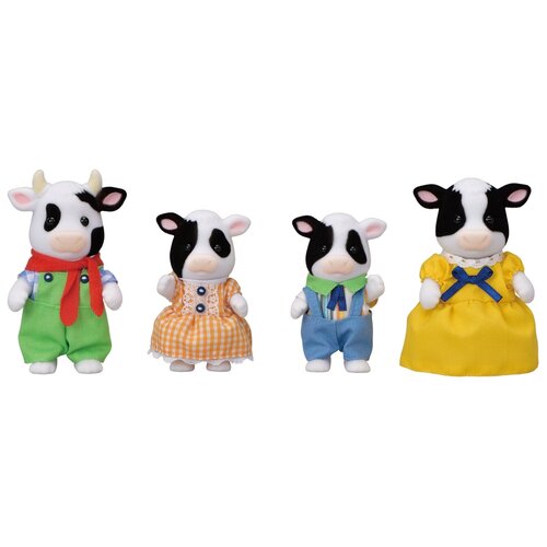 Фигурки Sylvanian Families Семья Коров 5618, 4 шт.