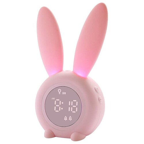 Электронные часы-будильник с подсветкой 