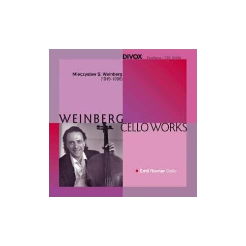 audio cd gabrielli complete cello works AUDIO CD Mieczyslaw Weinberg (1919-1996) - Weinberg: Cello Works , Emil Rovner (violoncello). 1 CD