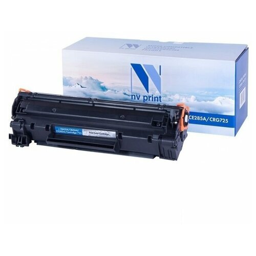 Картридж NV-Print совместимый с HP CB435A/CB436A/CE285A/Canon 725 (2000 страниц) черный картридж для canon i sensys f158200 f166400 lbp6000 lbp6000b lbp6020 lbp6020b lbp6030 lbp6030b lbp6030w mf3010 cartridge 725 1 600 страниц uniton