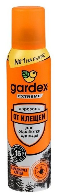 Аэрозоль от клещей Gardex Extreme, 150 мл